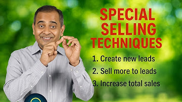 বিক্রির বিশেষ কৌশল (special selling technique)