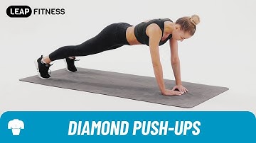 How to Do：DIAMOND PUSH-UPS