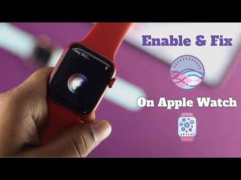 FIX: "Hey Siri"가 Apple Watch에서 작동하지 않습니다!