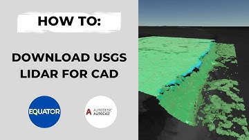 How do I download USGS LiDAR for CAD using Equator? Featuring Barter Island, AK