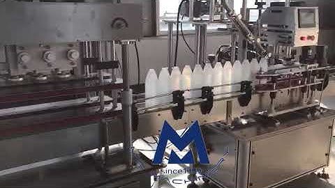 MIC-ZF12 liquid soap hand washer disinfectant gel filling line export to Chile