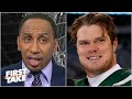 Stephen A. reacts to the Jets trading Sam Darnold to the Panthers | First Take