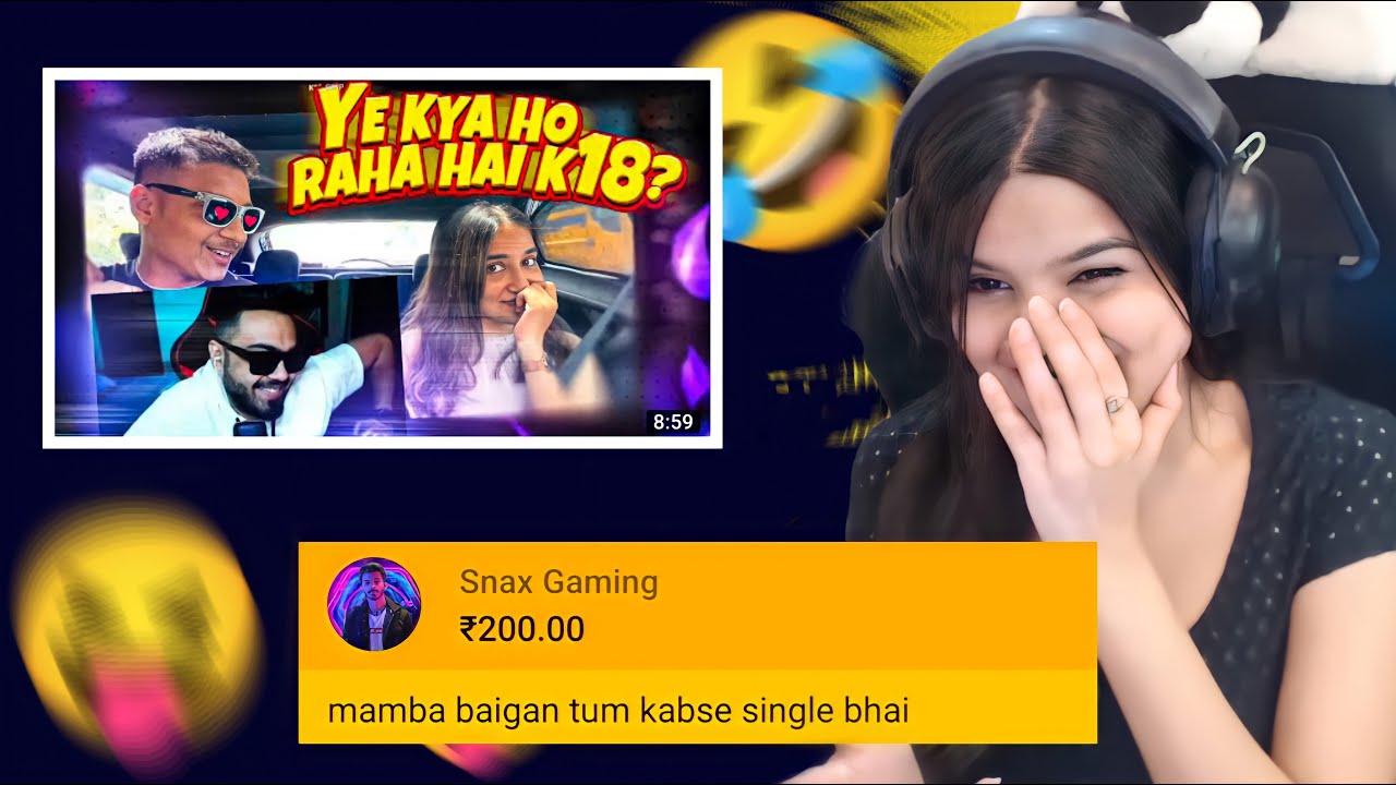 Krutika Reacting to Mamba | Snax Superchat??? 😆