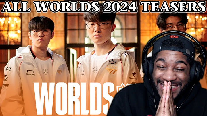 LEAGUE OF LEGENDS WORLDS 2024 TEASERS REACTION!!!
