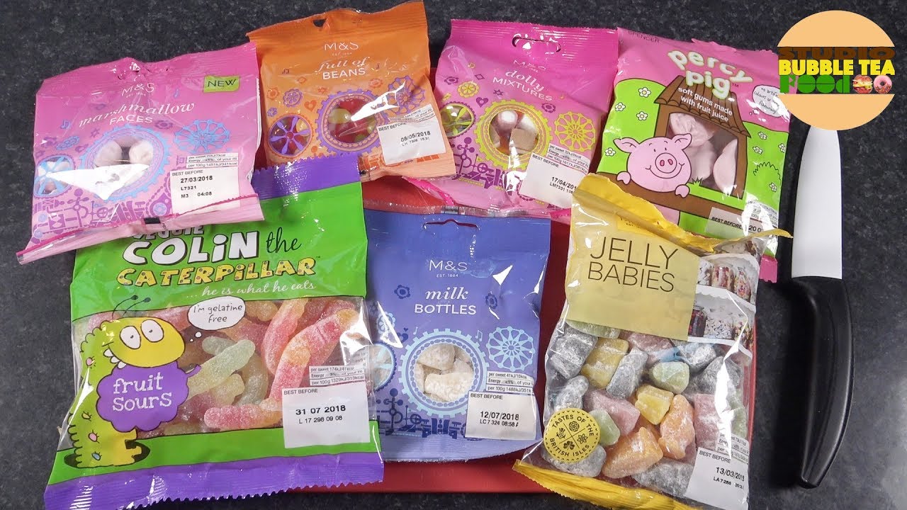 [BONBON] Encore des bonbons anglais MARKS & SPENCER !! Studio Bubble Tea Food unboxing food