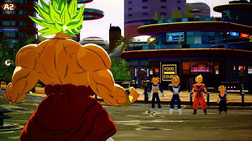 Dragon Ball Sparking! Zero – Broly Z vs Super Saiyans with Epic DB Xenoverse Music 🎵