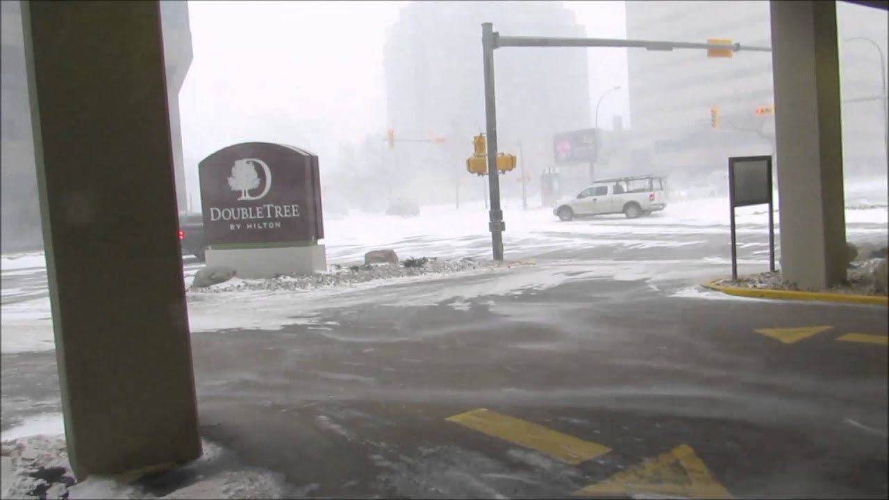 Valentine�s Day Blizzard Hits Regina February 14, 2015 YouTube