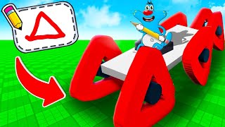 Roblox Oggy Drawing Wheel Of His Car For Race With Jack | Rock Indian Gamer |