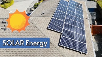 SOLAR POWER ☀️ on Our House in BC