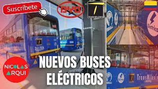 Así es un Bus Eléctrico del SITP en Bogotá 🇨🇴 - Nuevos Buses eléctricos BYD para TransMilenio SITP 🚌