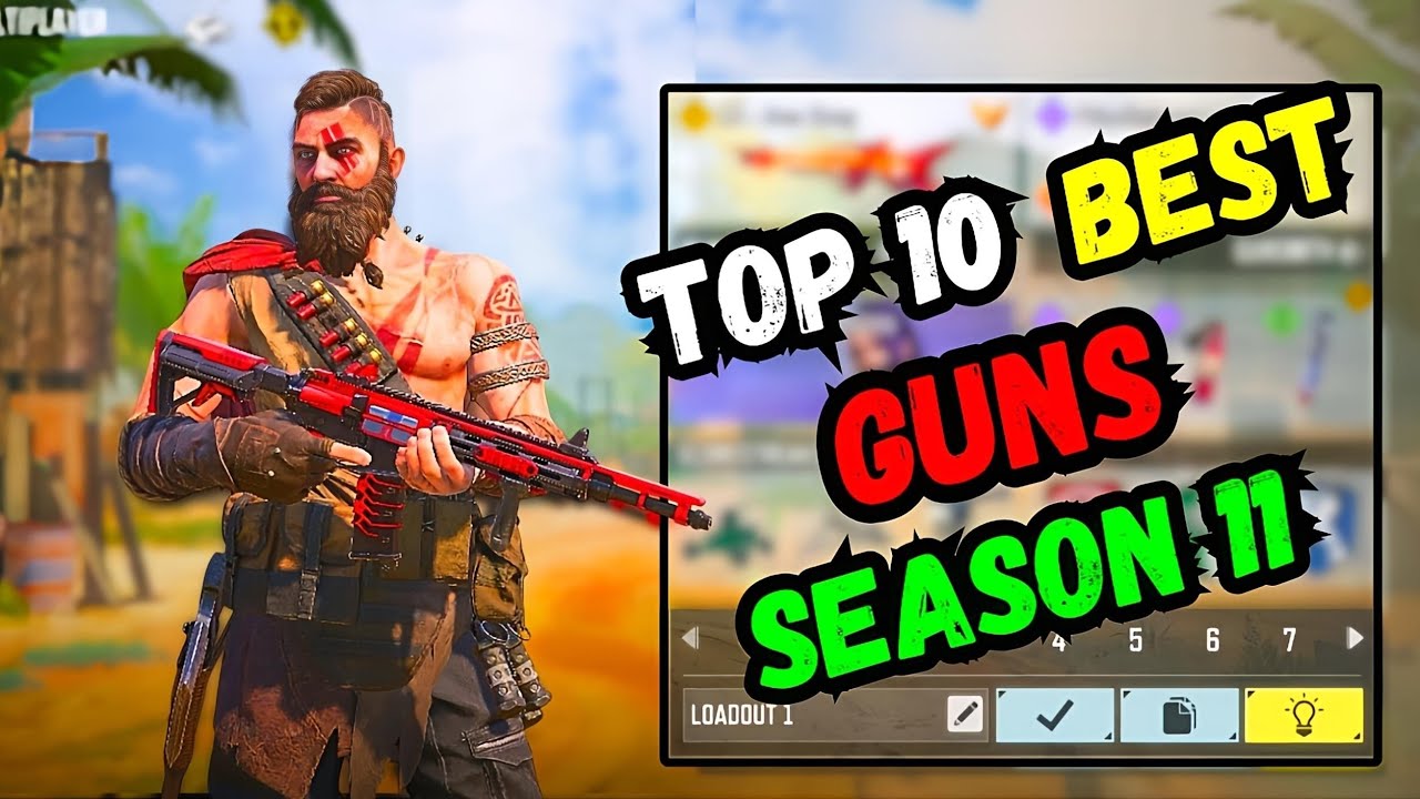 TOP 10 Best Guns in CALL OF DUTY MOBILE SEASON 11 2024 / What is The Best Gun in Call Of Duty Mobile