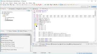 LPCXpresso 1st project with LPC1114FBD48 302