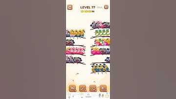 BIRD SORT 2 COLOR PUZZLE GAME🐦 LEVEL 77