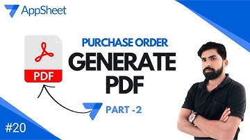 Create & Send Purchase Order PDF in AppSheet | Part 2 - Advanced Tips