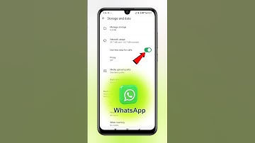 WhatsApp call data saving kaise on kare | WhatsApp call data saver mode #techfrack #shorts