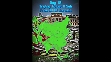 Trying To Get A Sub From All Of Eurasia, Day 12 #geography #countries #edit #shorts #subscribe #fyp