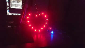 CHƯƠNG TRÌNH LED TRÁI TIM 7 MÀU, CHƯƠNG TRÌNH LED TRÁI TIM RGB - CODE + MẠCH IN