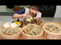 해주냉면과 고기만두, 새우만두, 갈비만두, 김치만두, 왕만두 모듬만두🥟먹방  Dumplings MUKBANG