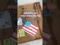 (Attempted) American flag￼ masking tape art