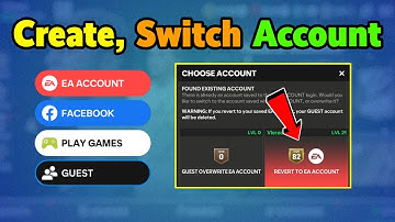 How To Create a Second Account and How To Switch Accounts in FC Mobile