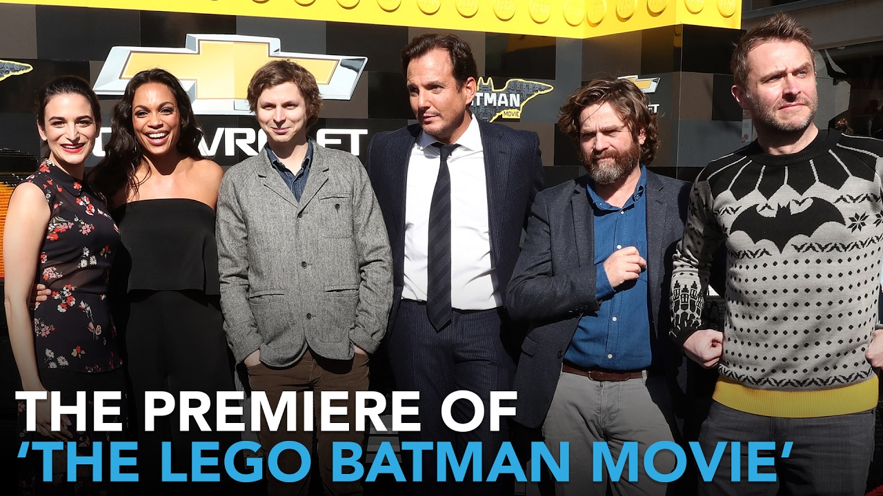 Insanity' a Surprise Theme at 'The Lego Batman Movie' Premiere