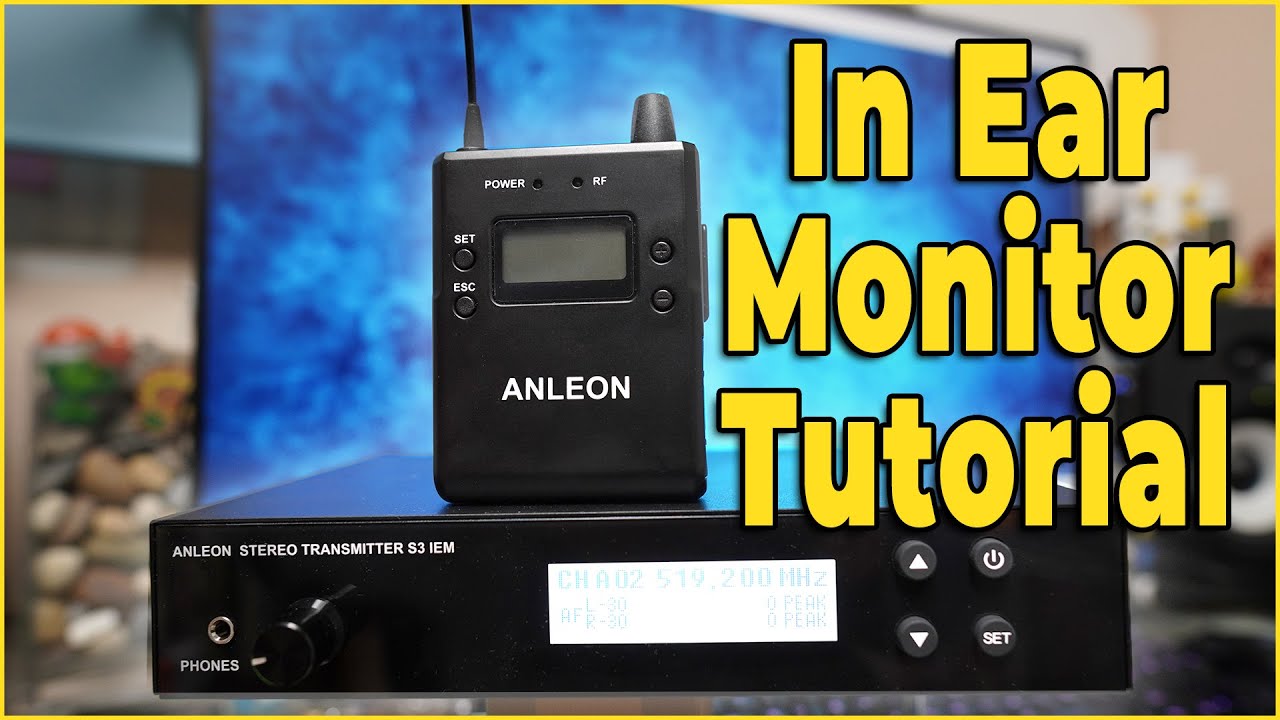 Monitores In Ear TUTORIAL Anleon S3 IEM YouTube Monitores In Ear TUTORIAL Anleon S3 IEM YouTube