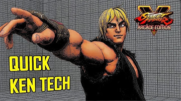 SFV3.5 Ken: Tick Throw 
