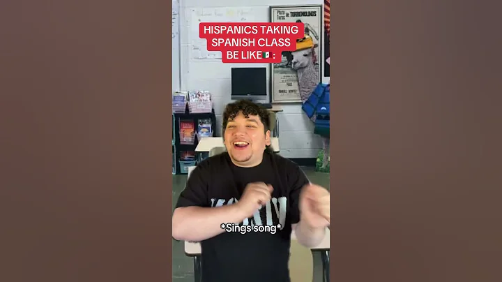 HISPANICS IN SPANISH CLASS BE LIKE😭🇲🇽‼️