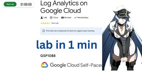 Log Analytics on Google Cloud || Lab Solution || Qwiklabs Arcade 2024