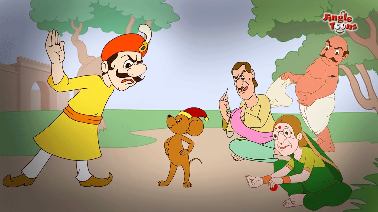 A smart mouse and Kings Hat   Hindi Animation story for kids by Jingle Toons