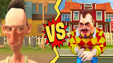 Angry Neighbor vs Dark Riddle ( Gameplay Android/IOS )