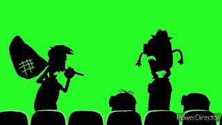 Minion Theater Cinema Green Screen Reversed