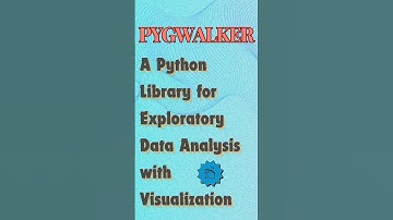 PyGWalker: A Python Library for Exploratory Data Analysis with Visualization #python #ai #ml #openai
