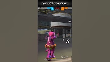 Free Fire Max Noob Vs Pro Vs Hacker in Free fire | free fire India game #ff #game #shorts