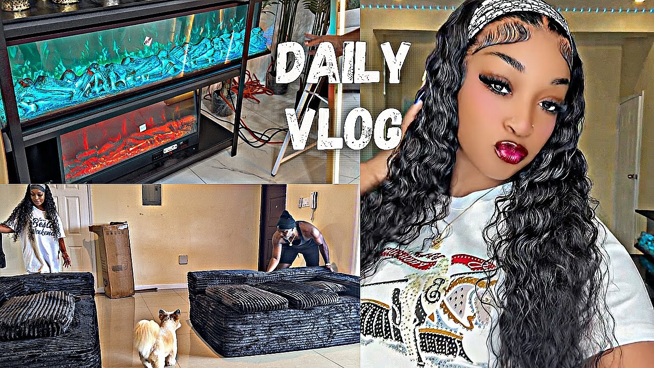 DAILY VLOG- Moving Day + Buying New Furniture + Decor + Michael Jackson Movie + Dinner in Ocho Rios 