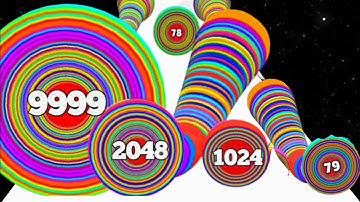 Level Up Circles vs Cube Surfer - All Level Gameplay (ASMR, Max Level) New Update 