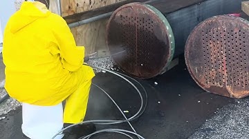 Heat exchanger 20,000 psi waterblast Cleanco Systems 