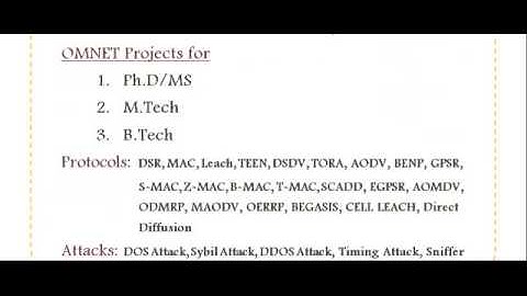 WIRELESS COMMUNICATION PROJECTS OMNET IN MELBOURNE