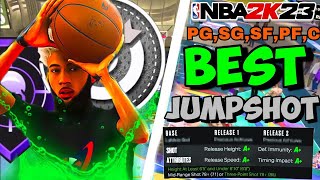 THE BEST NBA 2K23 JUMPSHOT ON NBA 2K23 CURRENT GEN … by CloutedQueen- 806 views 10 months ago 4 minutes, 49 seconds