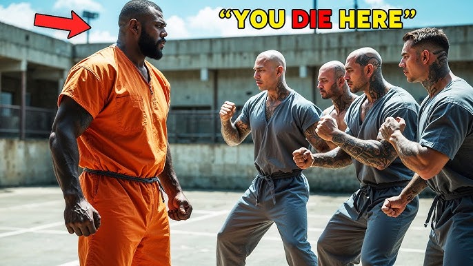 Innocent Black Man Attacked By Prison Gang, Unaware He Is A Legendary Delta  Force Commander