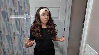 Barsdar 26 Ash Brown Headband Wig Review Natural Body Wave Style