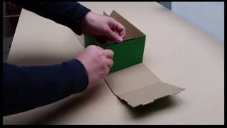 How To Assemble K-Bins Cardboard Picking Boxes by EZR Shelving 1,497 views 8 years ago 45 seconds