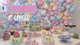 🐔🎉 9º MESVERSARIO DAS GÊMEAS - TEMA GALINHA PINTADINHA