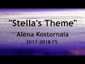 Alena Kostornaia 2017-2018 FS Music