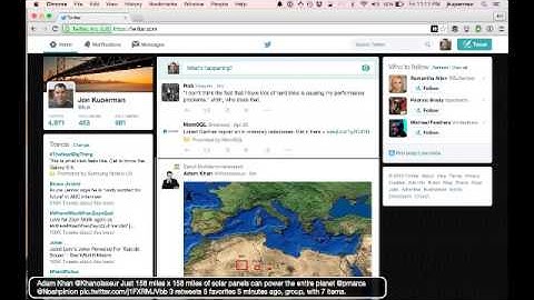 Twitter with a screen reader