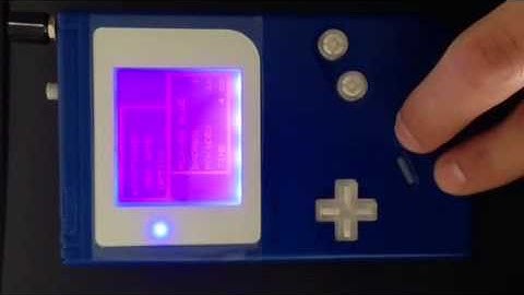Blue/clear DMG with variable clock mod