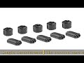 uxcell 13mm Ferrite Cores Ring Clip-On RFI EMI Noise Suppression Filter Cable Clip, Black 10pcs