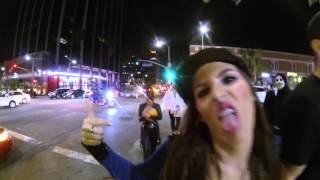 Crazy Lady, Hollywood freaks on Halloween