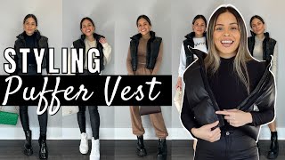 The BEST Fall Vest *Cropped VS Super Cropped* Lululemon Puffer Vest 