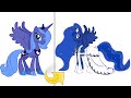 MLP Princess Luna in Wedding Outfits